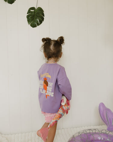 Catch You on the Flip Side Long Sleeve Tee – Mermaid Graphic - Dear Claiborne