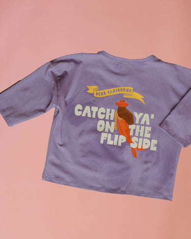 Catch You on the Flip Side Long Sleeve Tee – Mermaid Graphic - Dear Claiborne