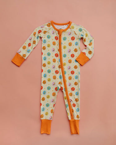 Its Bananas Zipper Romper - Dear Claiborne