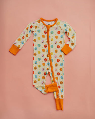 Its Bananas Zipper Romper - Dear Claiborne
