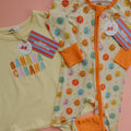 Its Bananas Zipper Romper - Dear Claiborne