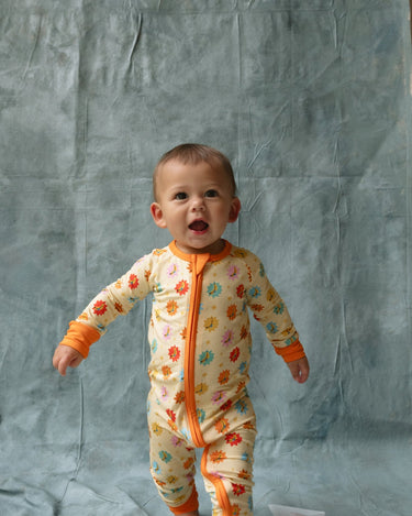 Its Bananas Zipper Romper - Dear Claiborne