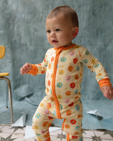 Its Bananas Zipper Romper - Dear Claiborne