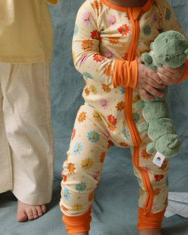 Its Bananas Zipper Romper - Dear Claiborne