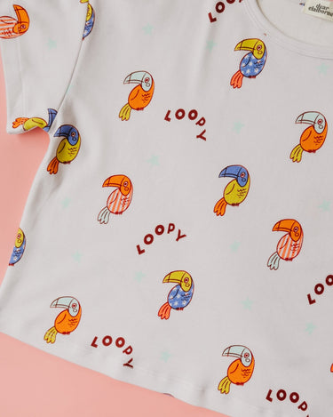 Loopy Boxy Tee - Dear Claiborne