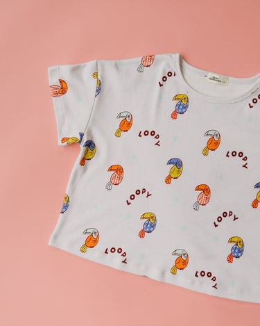 Loopy Boxy Tee - Dear Claiborne
