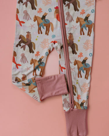 Mermaid Zipper Romper - Dear Claiborne