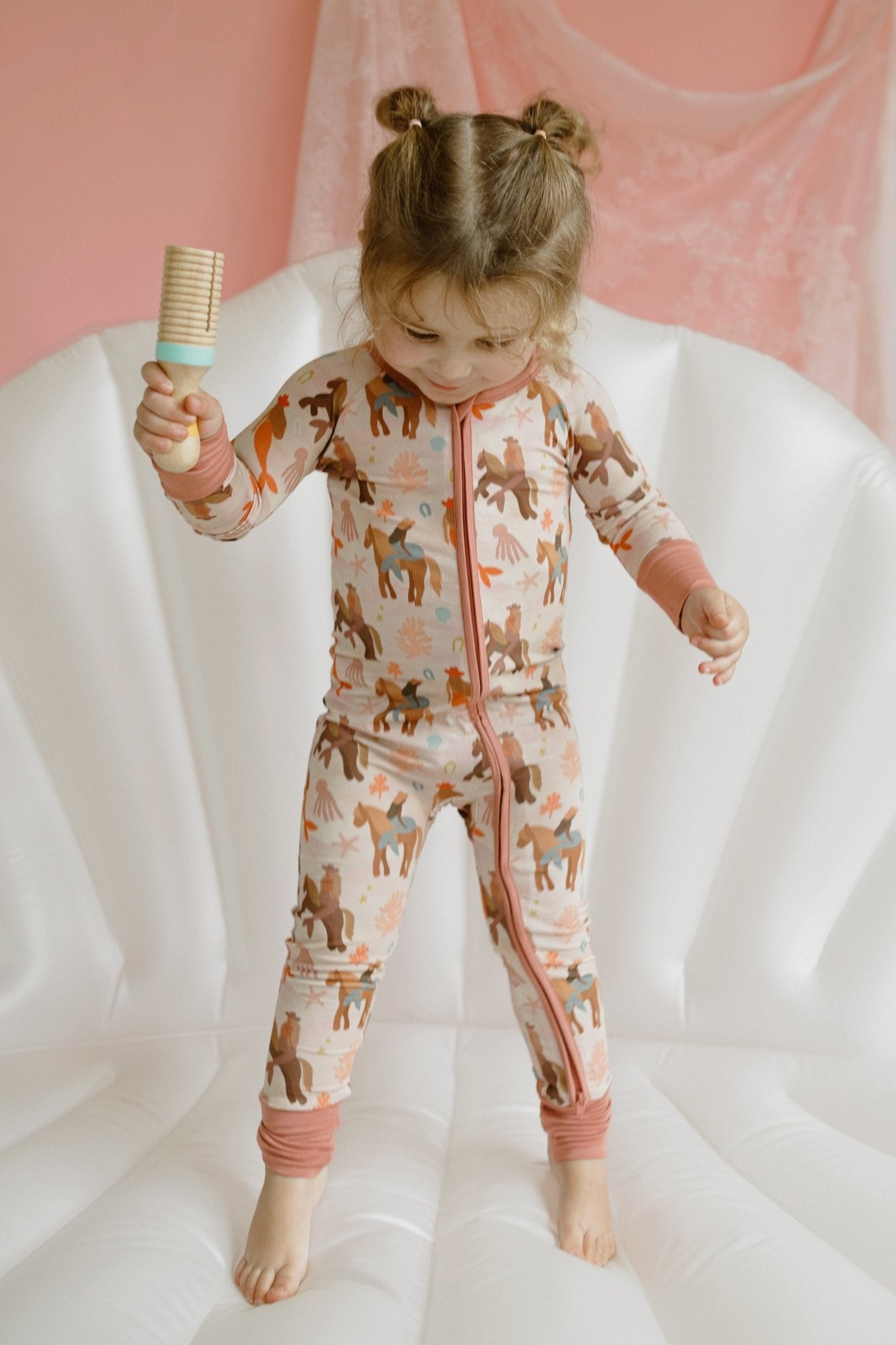 Mermaid Zipper Romper - Dear Claiborne