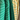 A close-up of striped collared shirts hanging on a rack, featuring a green shirt with thin white stripes, a green shirt with darker green stripes, and a yellow shirt with green stripes.